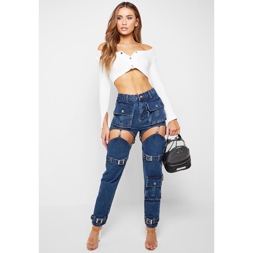 BNWT: Denim Jeans (Can also be worn as shorts)